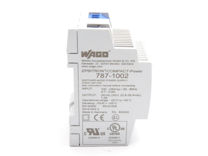 WAGO 787-1002 100-240VAC 0.7-0.5A NSNP