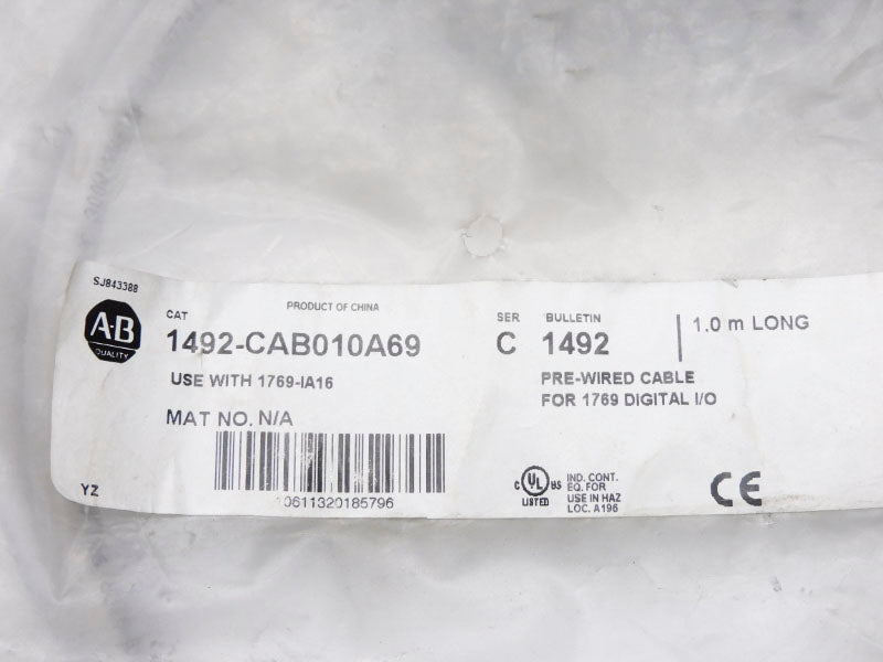 ALLEN BRADLEY 1492-CAB010A69 SER. C 1M NSMP