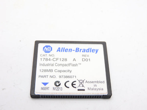 ALLEN BRADLEY 1784-CF128 SER. A 128MB NSMP