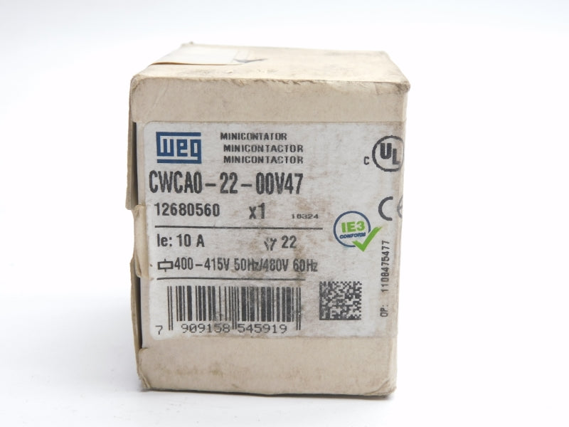 WEG CWCA0-22-00V47 400-415/480V 10A NSMP