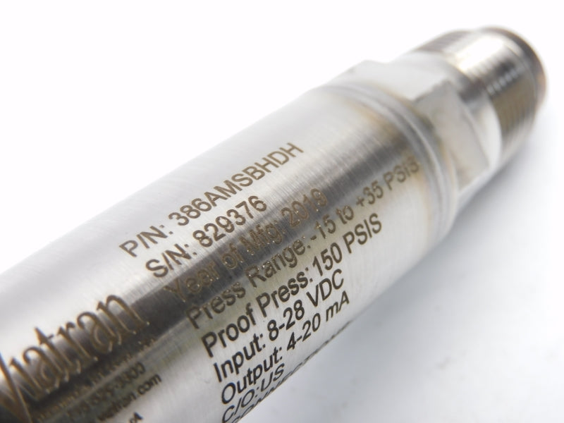 VIATRAN 386AMSBHDH 8-28VDC -15/+35PSI NSMP