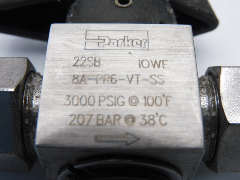 PARKER 8A-PR6-VT-SS 3000PSI UNMP