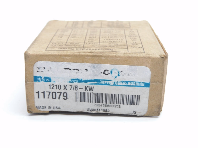 BALDOR DODGE 117079 1210 7/8-KW NSMP