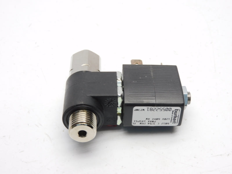 BURKERT 6012C-3/64-FKMPL 00552281 120V 145PSI NSNP