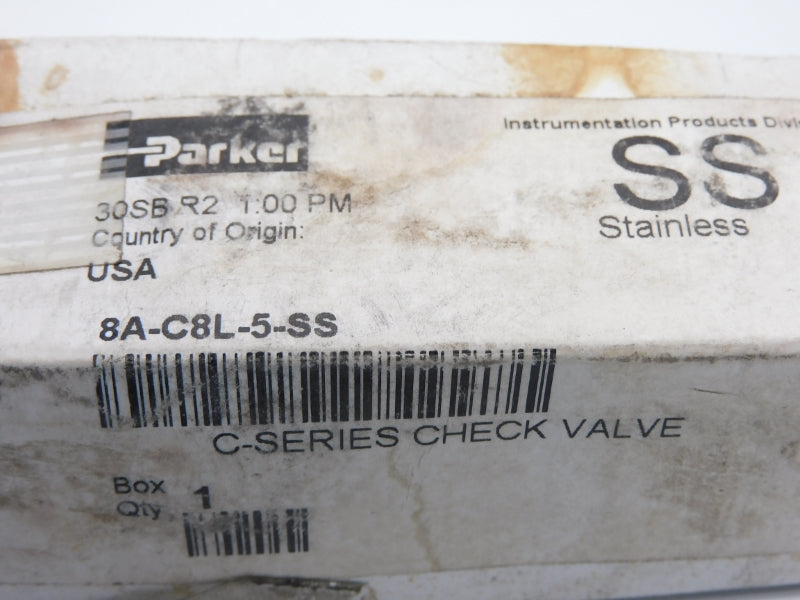 PARKER 8A-C8L-5-SS NSMP