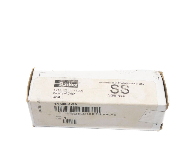 PARKER 8A-C8L-1-SS NSFS