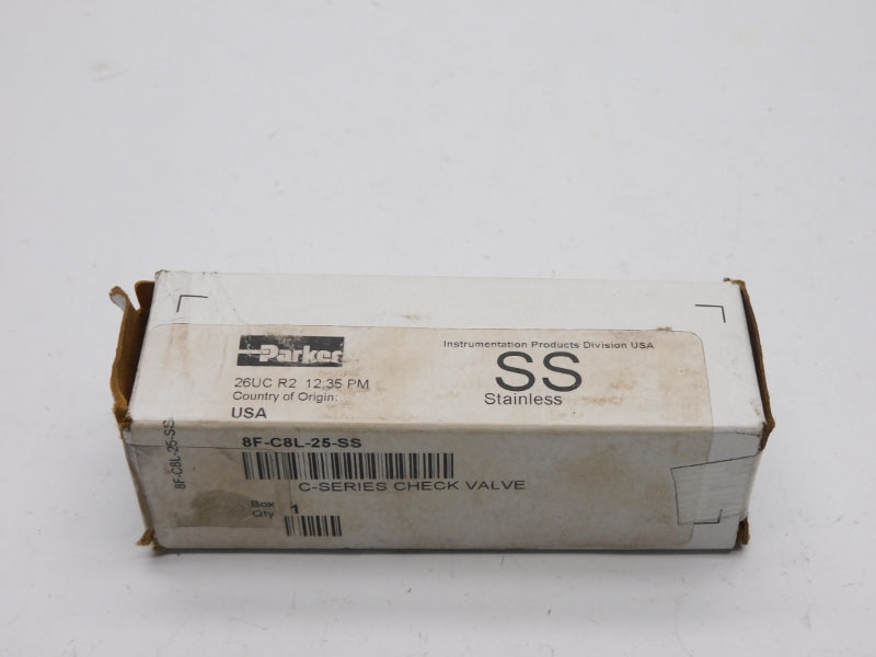 PARKER 8F-C8L-25-SS NSMP