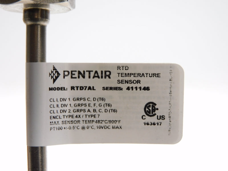 PENTAIR RAYCHEM RTD7AL SER. 411146 10VDC NSMP