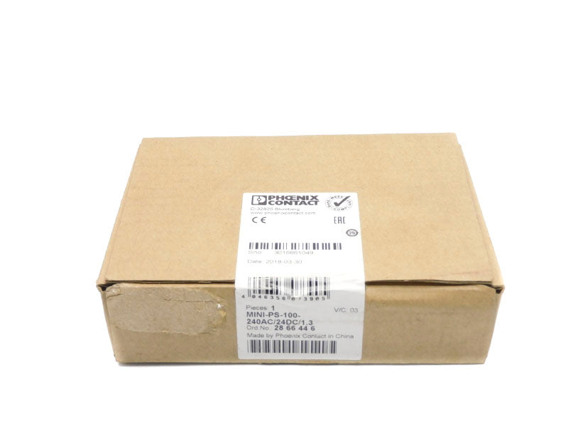 PHOENIX CONTACT MINI-PS-100-240AC/24DC/1.3 2866446 NSFS