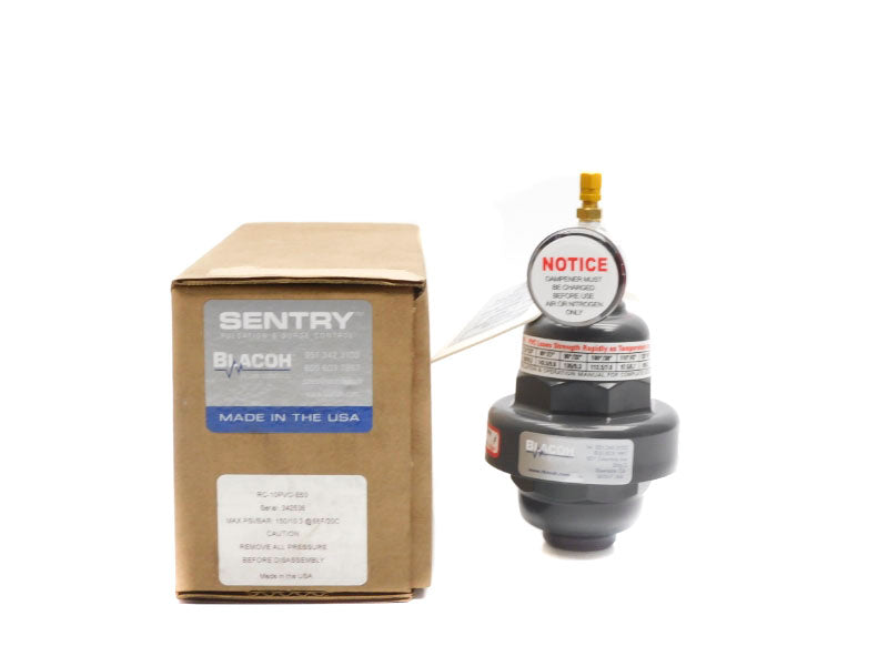 SENTRY BLACOH RC-10PVC-E50 150PSI NSMP