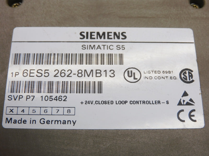 SIEMENS 6ES5262-8MB13 24V UNMP