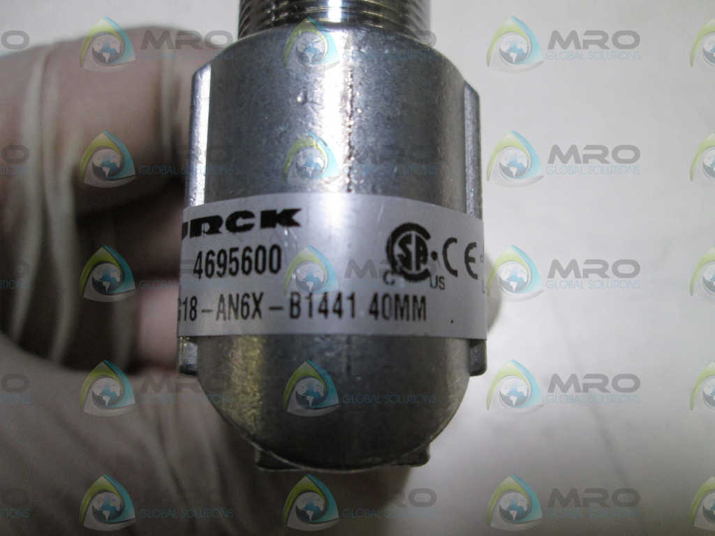 TURCK CONNECTOR BI 5-G18-AN6X-B1441 40MM *NEW NO BOX*