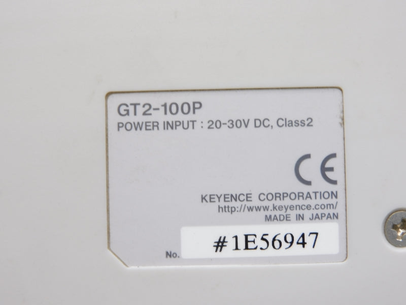 KEYENCE GT2-100P 20-30V UNMP