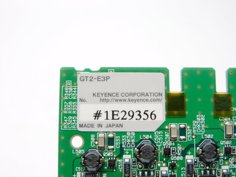 KEYENCE GT2-E3P UNMP
