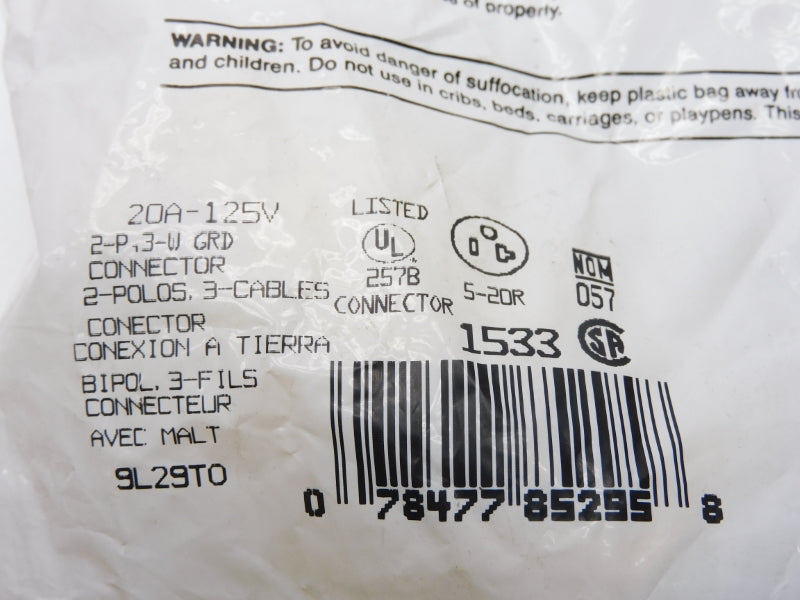 LEVITON 1533 125V 20A NSMP