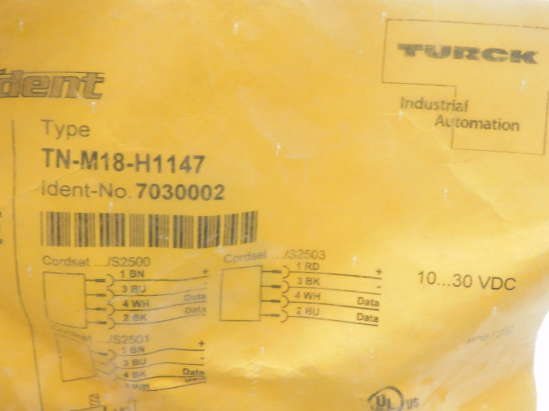 TURCK TN-M18-H1147 7030002 10-30VDC NSMP