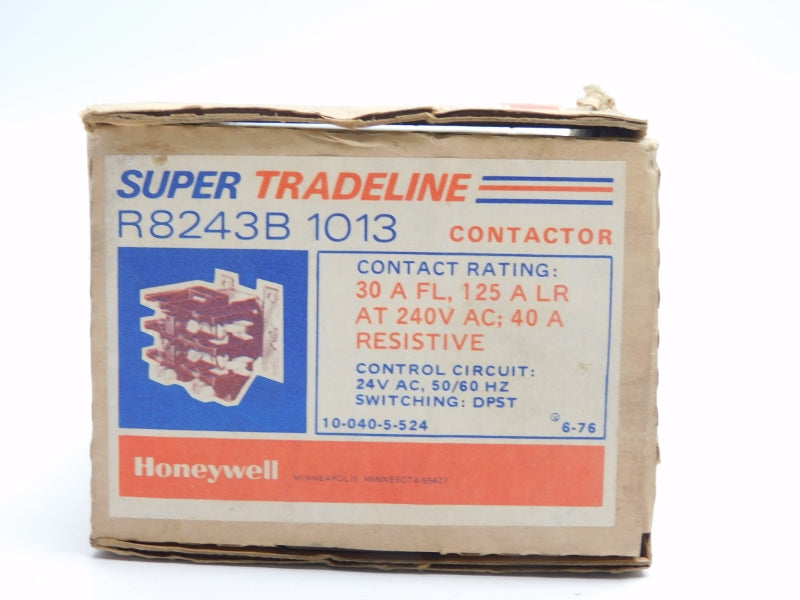 HONEYWELL R8243B1013 24VAC 30A NSMP