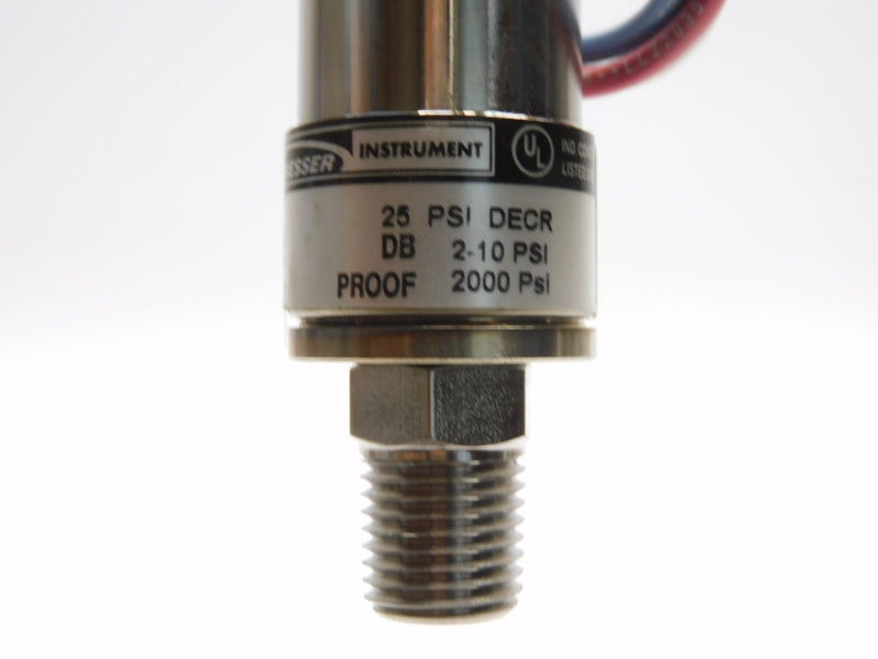 ASHCROFT APSNSDLS02-100# 250VAC 3A 25PSI NSNP