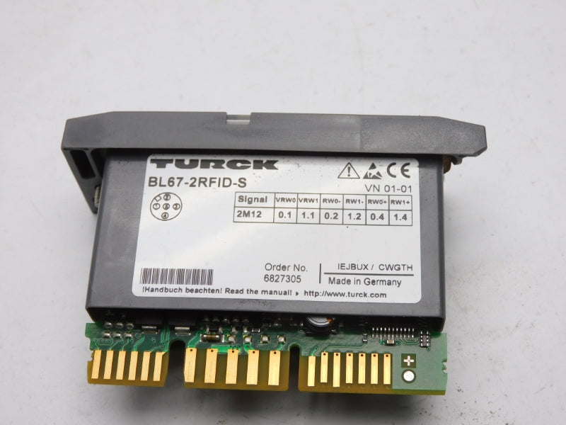TURCK BL67-2RFID-S 6827305 (AS PICTURED) UNMP