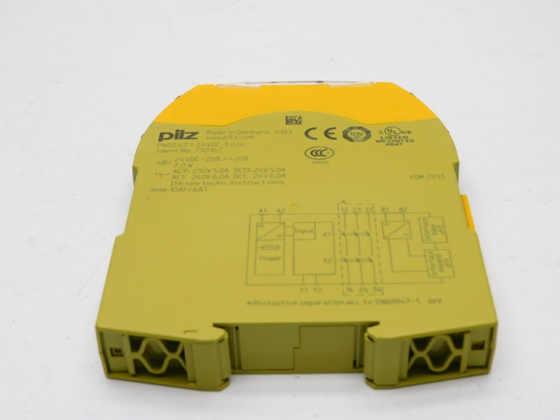 PILZ PNOZ-S7.1-24VDC-3N/O 750167 24VDC 5.0A NSNP