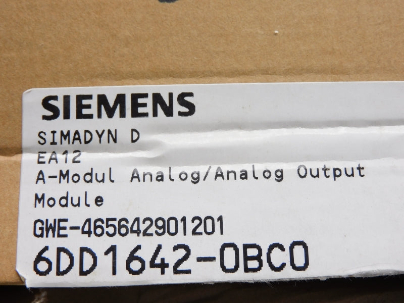 SIEMENS 6DD1642-0BC0 NSMP