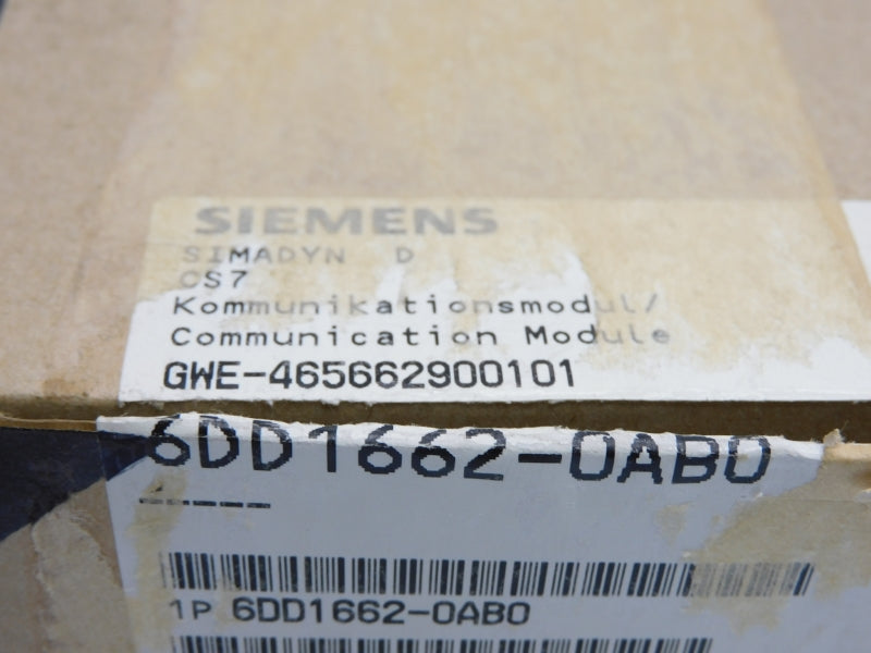 SIEMENS 6DD1662-0AB0 NSMP