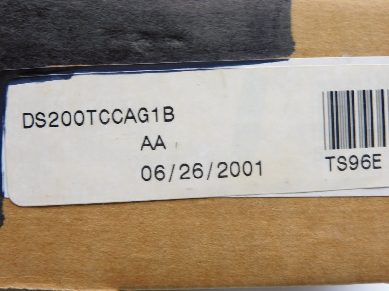 GENERAL ELECTRIC DS200TCCAG1BAA NSMP