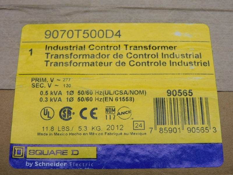 SQUARE D 9070T500D4 120/277V NSFS