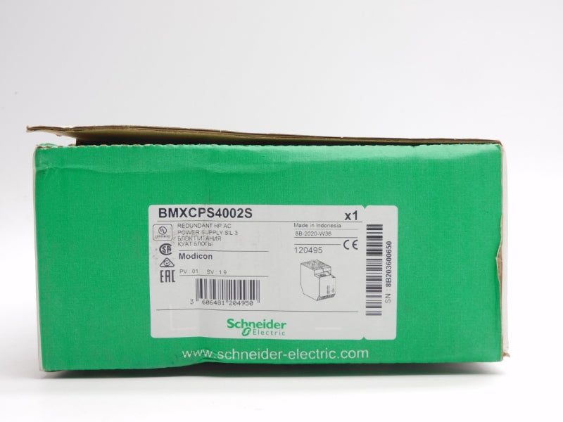 SCHNEIDER ELECTRIC BMXCPS4002S 100-240VAC 0.9A NSMP