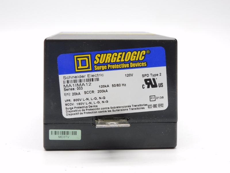 SQUARE D MA1IMA12 SER. 003 120V NSMP