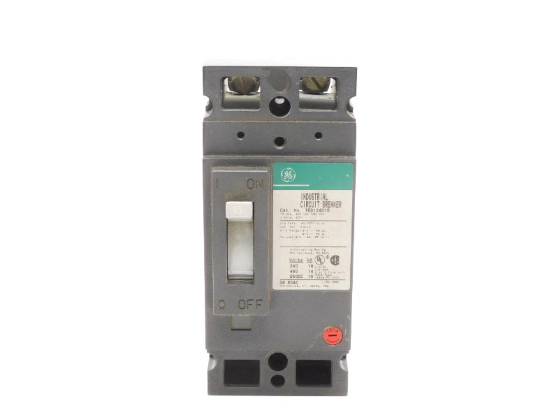 GENERAL ELECTRIC TED124015 480VAC 15A (GREEN) UNMP