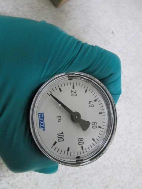 WIKA 4253290 111.12 2" PRESSURE GAUGE 1/4" 0-100PSI *NEW IN BOX*