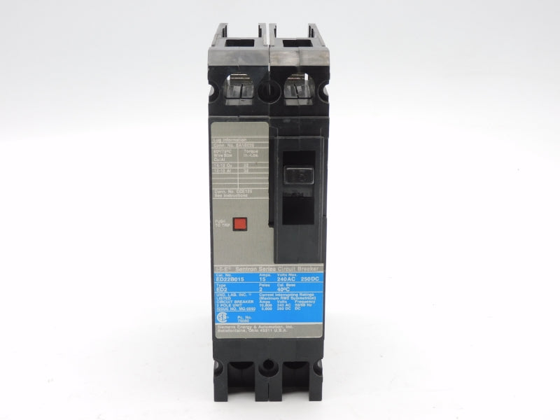 ITE ED22B015 240VAC/250VDC 15A NSMP
