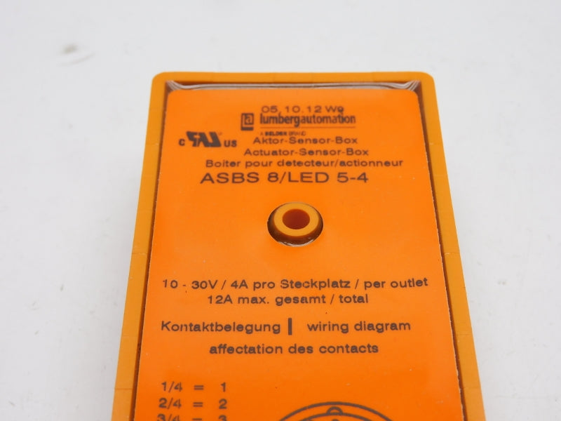 LUMBERG AUTOMATION ASBS8/LED5-4 11130 10-30V 4A NSMP