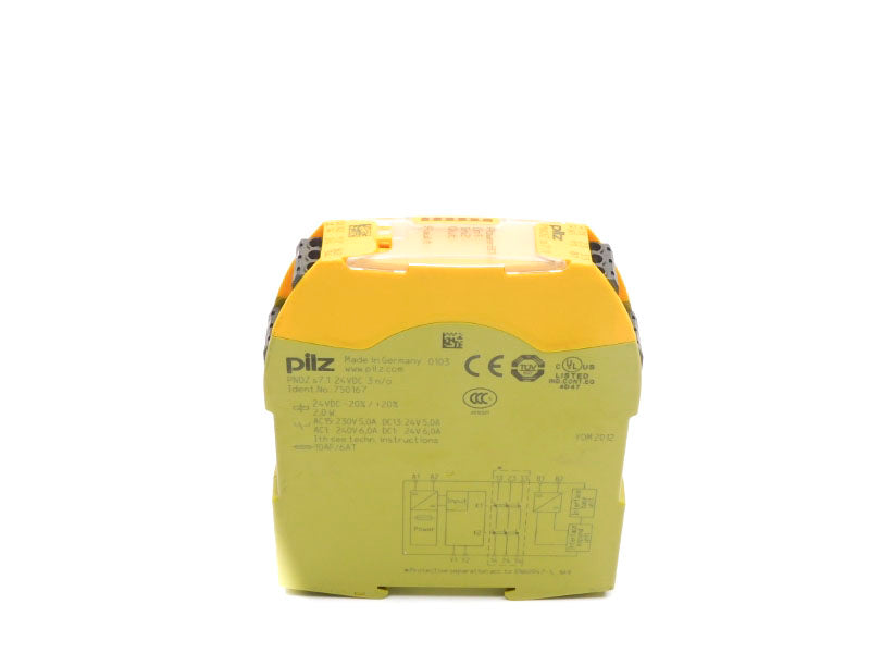 PILZ PNOZ-S7.1-24VDC-3N/O 750167 24VDC 5,0A NSNP