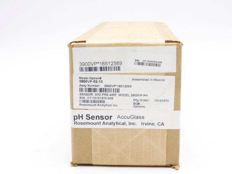 ROSEMOUNT ANALYTICAL 3900VP-02-10 16512569 NSFS