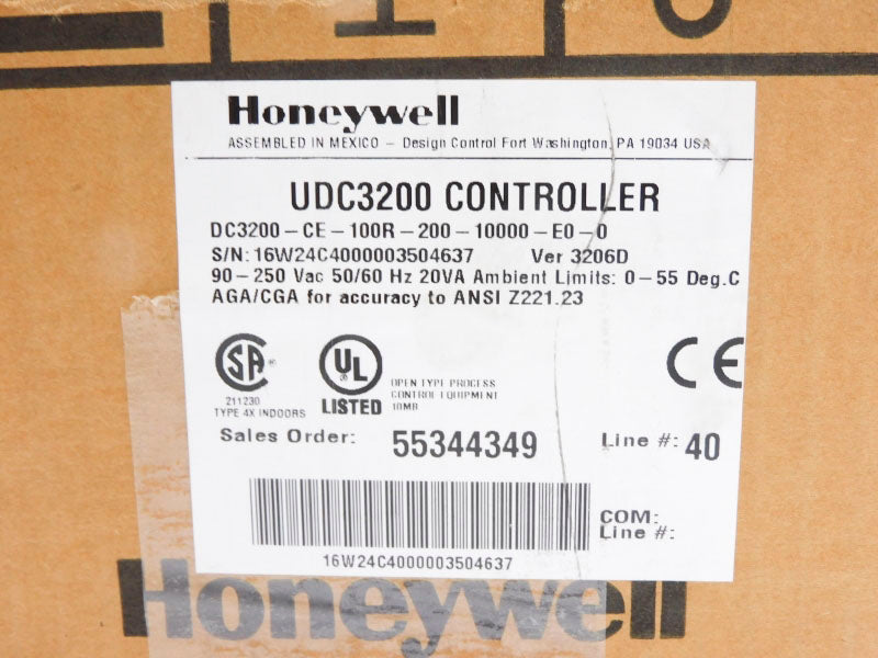 HONEYWELL DC3200-CE-100R-200-10000-E0-0 90-250VAC NSMP
