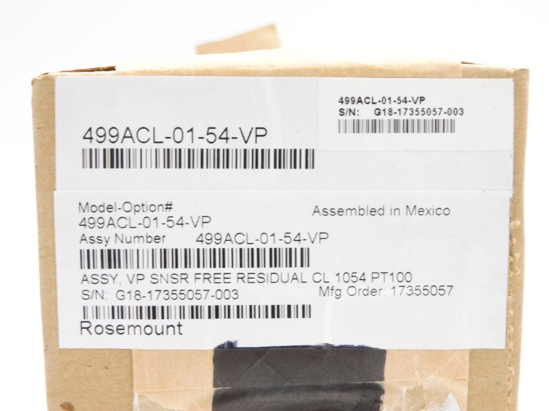 ROSEMOUNT 499ACL-01-54-VP NSMP