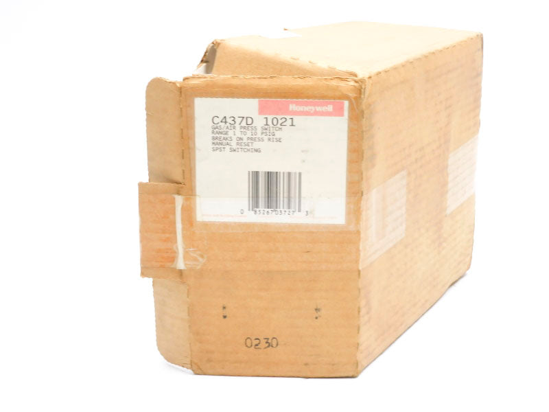 HONEYWELL C437D1021 240VAC/DC 1-10PSI  NSMP