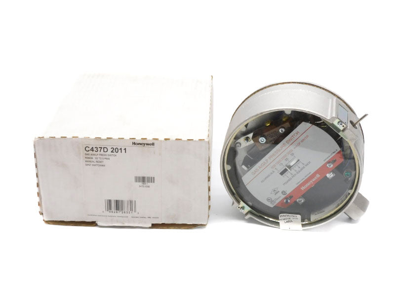 HONEYWELL C437D2011 120/240VAC 8/5.1A 1/2-5PSI NSMP