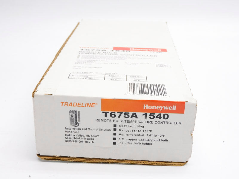 HONEYWELL T675A1540 240VAC 5.1A 55-175'F NSMP