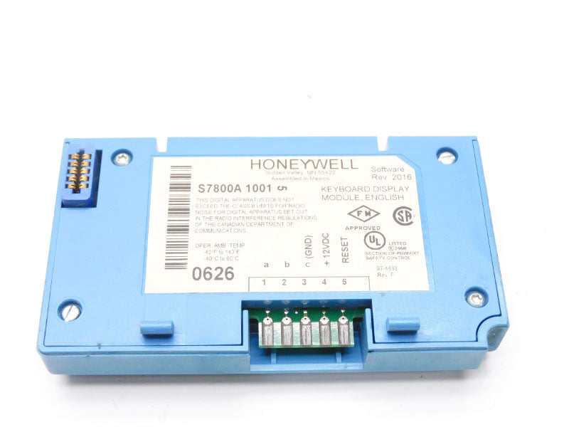 HONEYWELL S7800A1001 12VDC (NO TERMINAL) UNMP