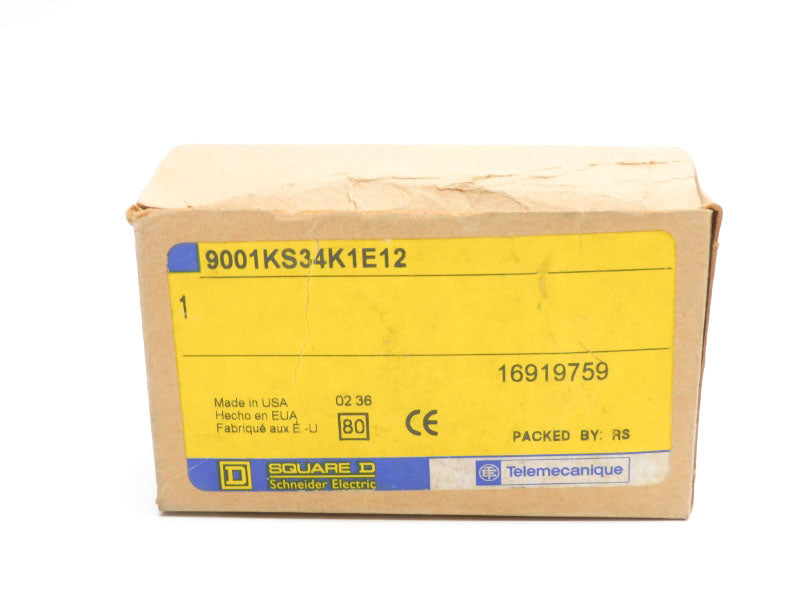 SQUARE D 9001KS34K1E12 (NO KEY) NSMP