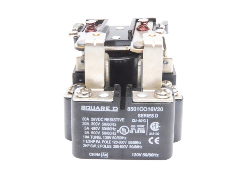 SQUARE D 8501CO16V20 SER. D 120V 30A NSMP