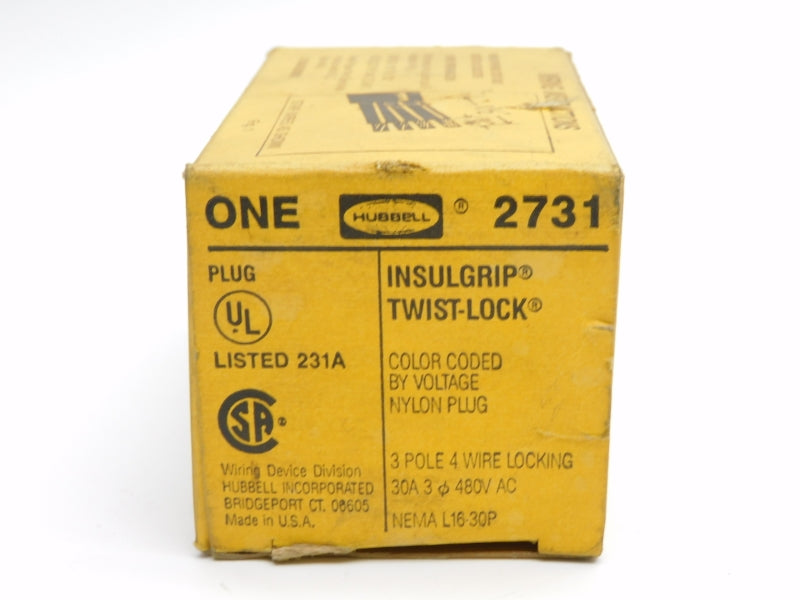 HUBBELL 2731 480VAC 30A NSMP