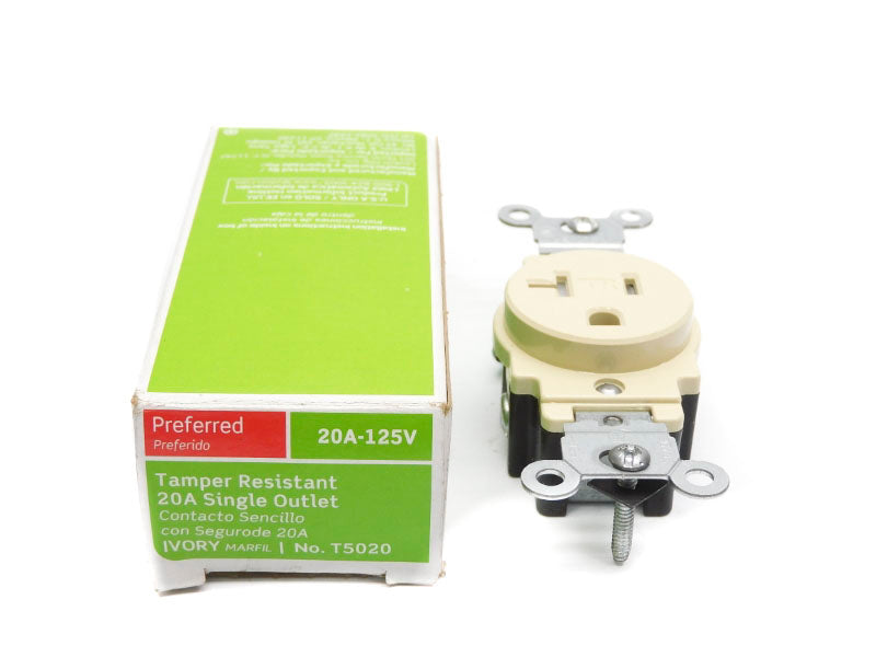 LEVITON T5020 125V 20A NSMP