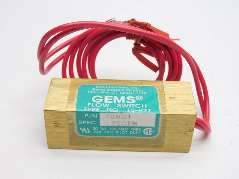 GEMS 70821 FS-927 240VAC NSMP