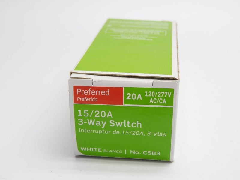 LEVITON CSB3 120/277VAC 15/20A NSMP