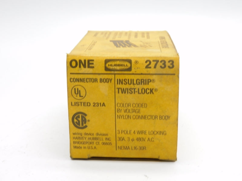 HUBBELL 2733 480VAC 30A NSMP