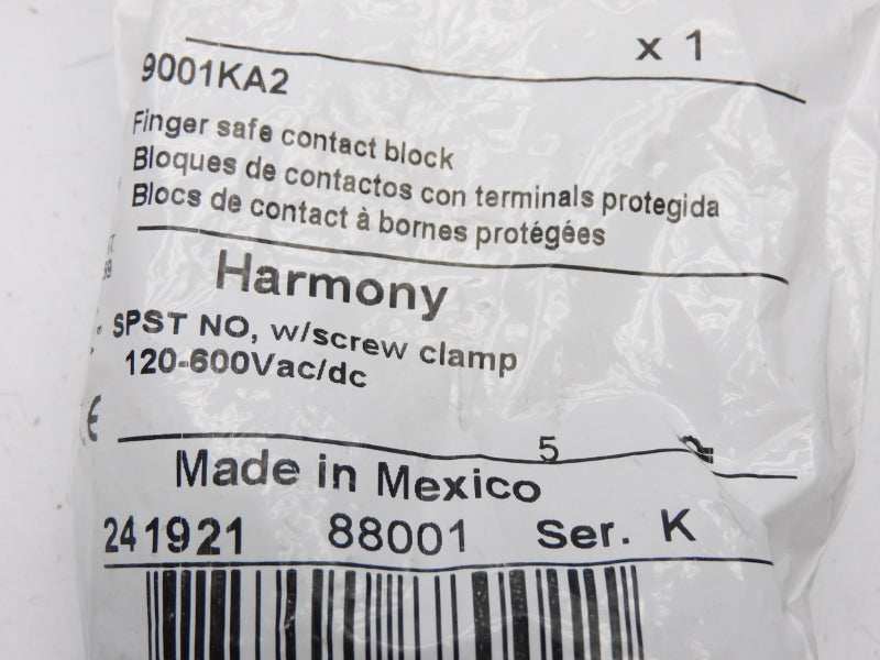 SCHNEIDER ELECTRIC 9001KA2 SER. K 120-600VAC/DC NSMP